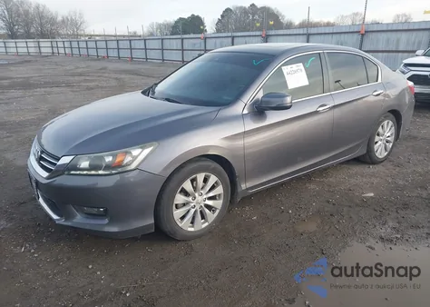 2014 Honda Accord Ex-L V-6 z USA, uszkodzony, nr VIN 1HGCR3F89EA006819